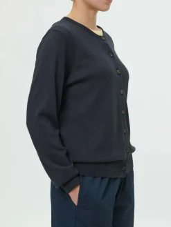 Grüne Erde Strickjacke aus Bio-Baumwolle, , S, GOTS