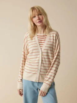 Grüne Erde Strickjacke aus Bio-Baumwolle, , S, GOTS