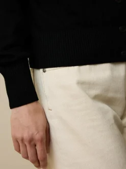 Grüne Erde Strickjacke aus Bio-Wolle, , S, GOTS