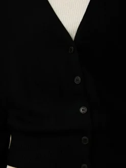 Grüne Erde Strickjacke aus Bio-Wolle, , S, GOTS