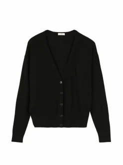 Grüne Erde Strickjacke aus Bio-Wolle, , S, GOTS