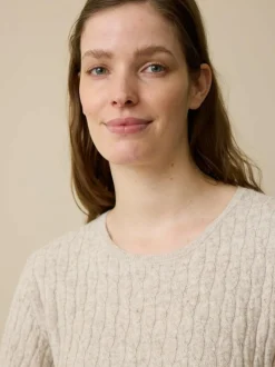 Grüne Erde Strickkleid aus Bio-Baumwolle und Wolle, , XL, GOTS