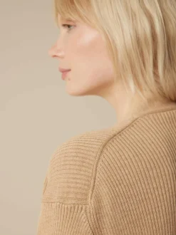 Grüne Erde Strickmantel aus Bio-Baumwolle, , XS, GOTS