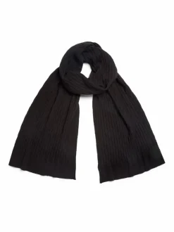 Grüne Erde Strickschal aus Bio-Baumwolle und Wolle, , one size, GOTS