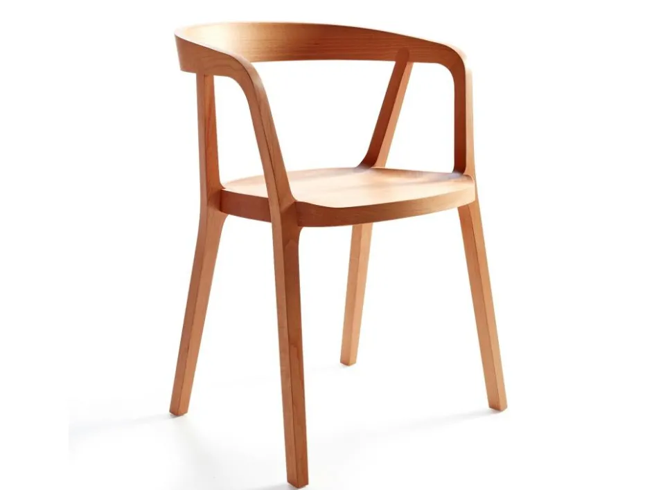 Grüne Erde Stuhl Asensio, mit Armlehne,