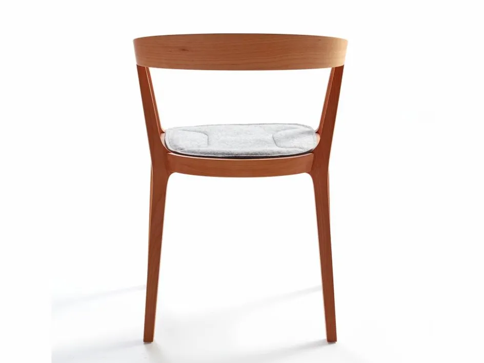 Grüne Erde Stuhl Asensio, mit Armlehne,