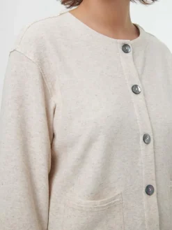 Grüne Erde Sweatjacke aus Bio Baumwolle/Hanf, , 46, GOTS