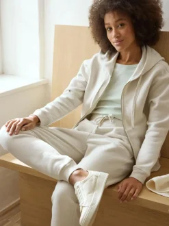 Grüne Erde Sweatjacke aus Bio-Baumwolle, , 38, GOTS