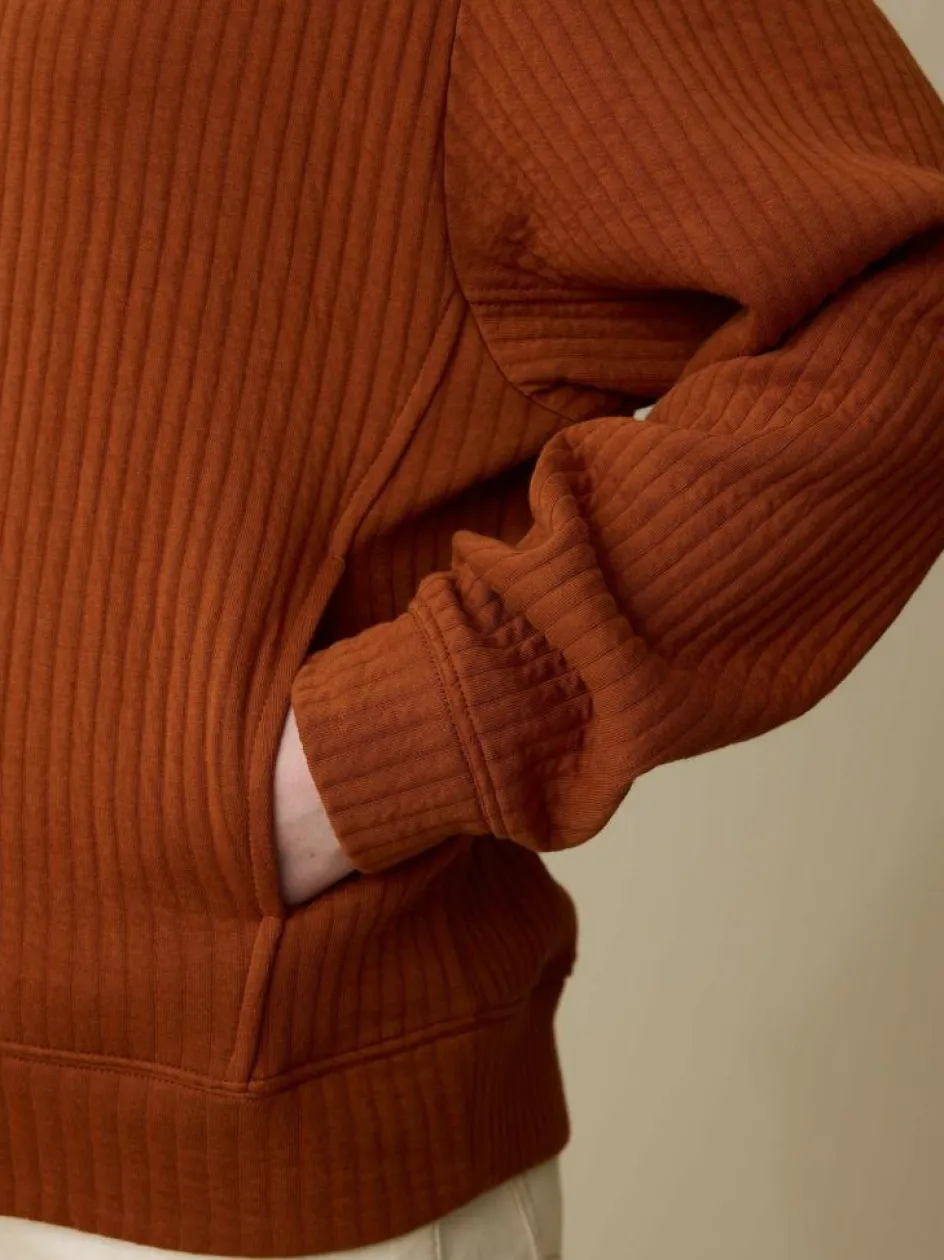 Grüne Erde Sweatshirt aus Bio-Baumwolle, 22 kastanie, XL, GOTS