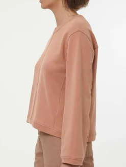 Grüne Erde Sweatshirt aus Bio-Baumwolle, 61 sienna, 38, GOTS