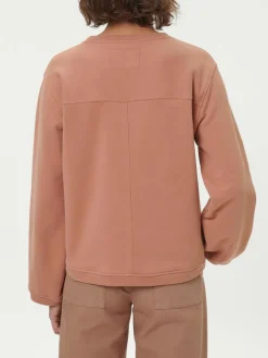 Grüne Erde Sweatshirt aus Bio-Baumwolle, 61 sienna, 38, GOTS