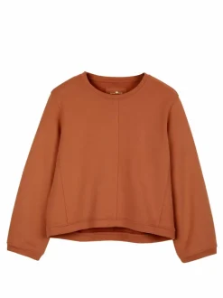 Grüne Erde Sweatshirt aus Bio-Baumwolle, 61 sienna, 38, GOTS