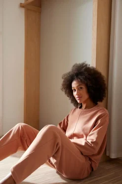 Grüne Erde Sweatshirt aus Bio-Baumwolle, 61 sienna, 38, GOTS