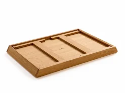 Grüne Erde Tabletttisch Torebu aus Eiche