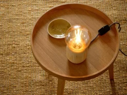 Grüne Erde Tischleuchte Osino inkl. Leuchtmittel,