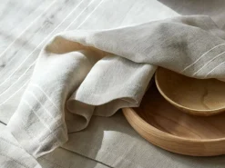 Grüne Erde Tischset EMMA, , 38 x 48 cm, 50 % Baumwolle/50 % Leinen, GOTS