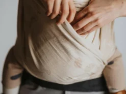 Kinder Grüne Erde Tragetuch OPHELIA , Größe 5, 100 % Baumwolle, GOTS, VEGAN