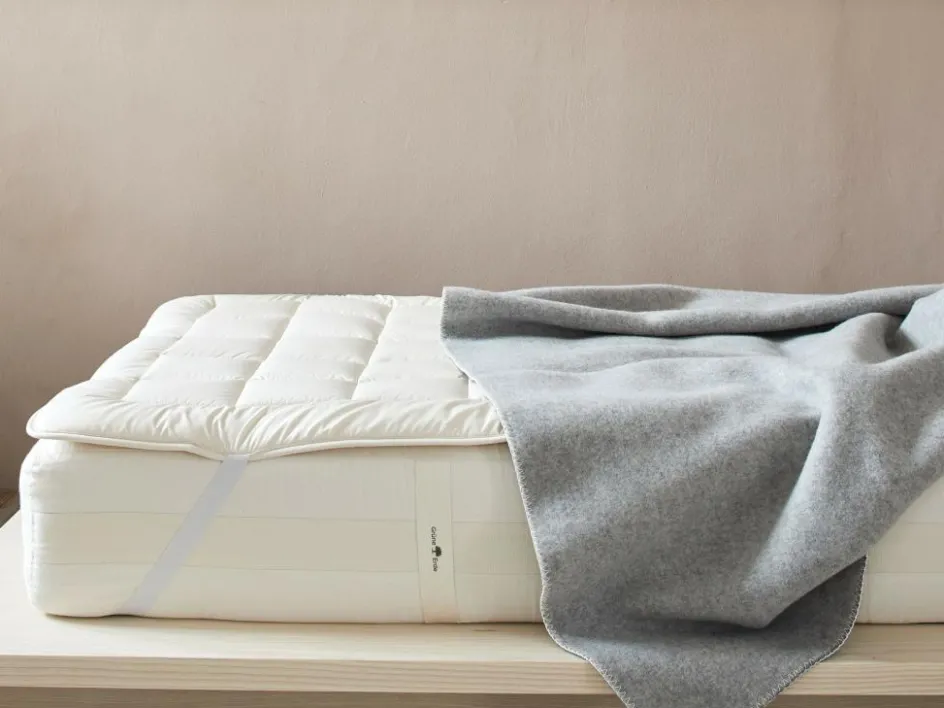 Grüne Erde Unterbett Baumwolle Pur, 90 x 200 cm, 500 g/m2 GOTS, NATURTEXTIL BEST, VEGAN