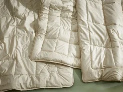 Grüne Erde Unterbett Schafschurwolle, 90 x 200 cm, 500 g/m2, GOTS, NATURTEXTIL BEST