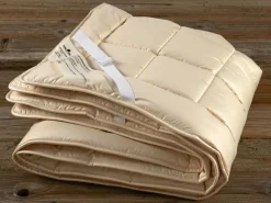 Grüne Erde Unterbett Yakhaar/feine Schafschurwolle kbT, 90 x 200 cm, 700 g/m2