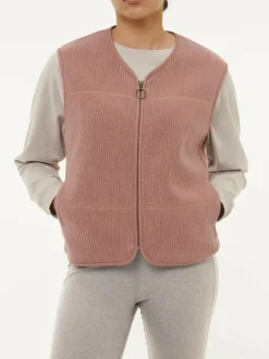 Grüne Erde Weste aus Bio-Baumwolle, , S, GOTS