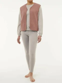 Grüne Erde Weste aus Bio-Baumwolle, , S, GOTS