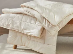 Grüne Erde Winterdecke feine Schafschurwolle, 140 x 200 cm, 535 g/m2, GOTS, NATURTEXTIL BEST