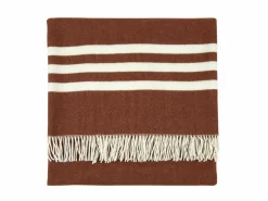 Grüne Erde Wohndecke Kilian, muskat, 135 x 200 cm, 100 % Schurwolle (Schaf), GOTS, NATURTEXTIL BEST