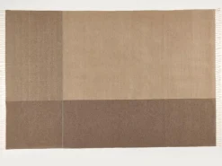 Grüne Erde Wollteppich Kelim Mata, , 70 x 140 cm