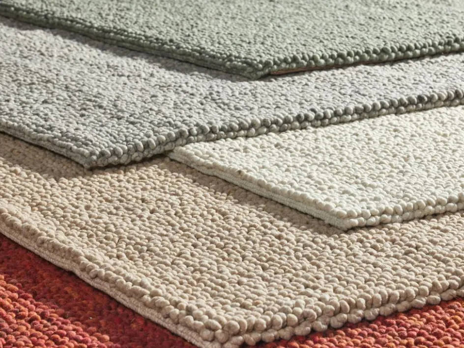 Grüne Erde Wollteppich Skywalker, , 70 x 140 cm