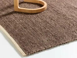 Grüne Erde Wollteppich Vellino Pur, 70 x 140 cm,