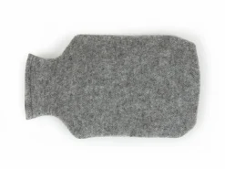 Grüne Erde Wärmflaschenbezug Finn, uni grau, 2 L, 100 % Schurwolle (Schaf)