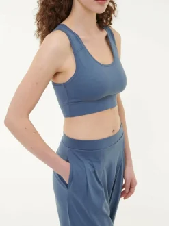 Grüne Erde Yoga Bra aus Bio Baumwolle, , 38, GOTS