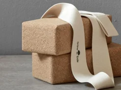 Grüne Erde Yoga-Gurt mit Schlaufen, 100 % Baumwolle, Baumwolle kbA