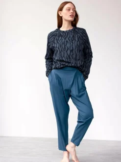 Grüne Erde Yogahose aus Bio Baumwolle, , S