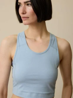 Grüne Erde Yogatop aus Bio Baumwolle, , 44