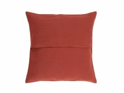 Grüne Erde Zierkissenbezug ARIANA, granatapfel, 50 x 50 cm, 60% Baumwolle/40% Leinen, GOTS