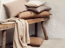 Grüne Erde Zierkissenbezug DAFNE, , 35 x 80 cm, 50% Baumwolle/50% Leinen, GOTS