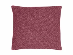 Grüne Erde Zierkissenbezug Selma, port, 40 x 40 cm, 100 % Schurwolle (Lamm), eco-wool